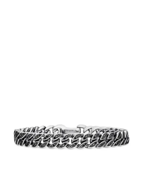 David Yurman sterling silver Curb Chain bracelet (8mm) Silver B25444MSSABD