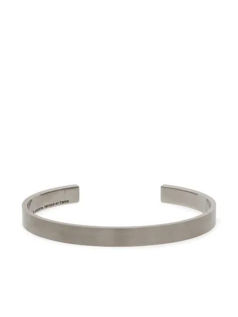 Le Gramme Le 21g brushed ribbon braclet Silver LGCRUBR0121