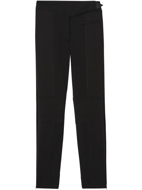 Burberry stretch crepe jersey neoprene jodhpurs Black 8037318