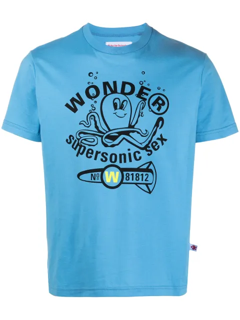 Walter Van Beirendonck Pre-Owned Supersonic Sex T-shirt Blue 1009