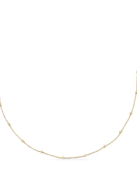 Monica Vinader bead-detail gold-vermeil necklace Gold GPCHST18NON