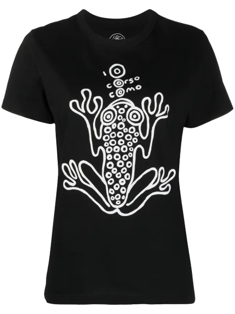 10 CORSO COMO graphic-print T-shirt Black CCTS6