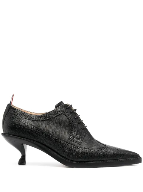 Thom Browne longwing brogues with sculpted heel Black FFF074B06257