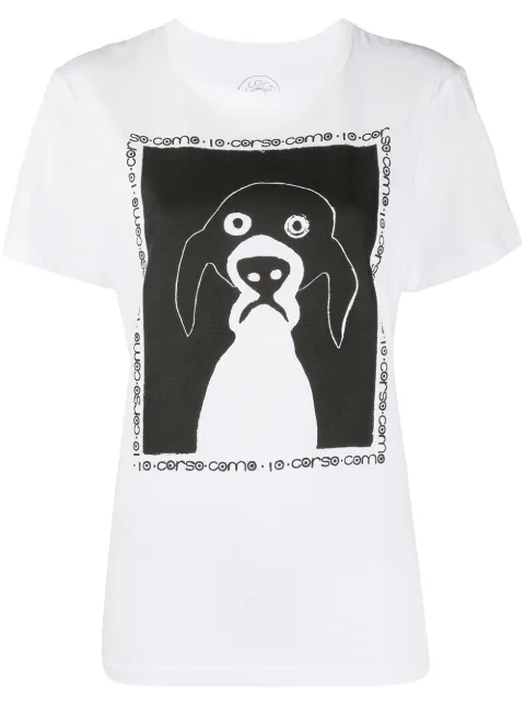 10 CORSO COMO graphic-print T-shirt White CCTS22