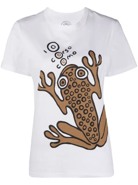10 CORSO COMO graphic-print T-shirt White CCTS13