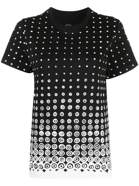 10 CORSO COMO Eos-logo cotton T-shirt Black CCTS30