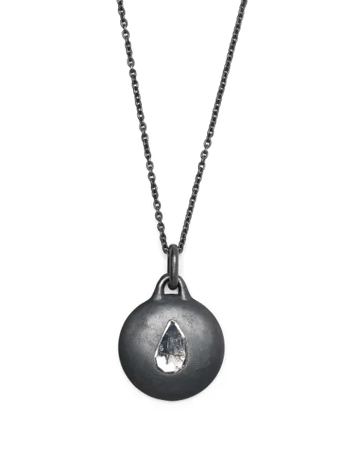 Parts of Four Disk diamond necklace Black 18282KADIA