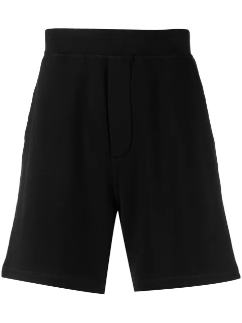 DSQUARED2 Icon knee-length track shorts Black S79MU0018S25042