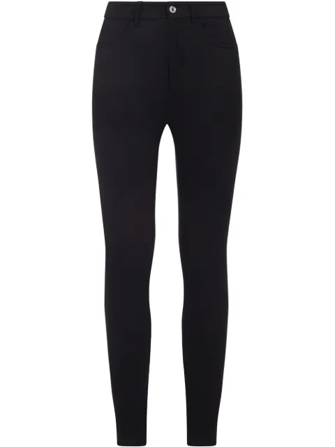 Dolce & Gabbana cavalry-twill slim-cut leggings Black FTBXTTFURIS