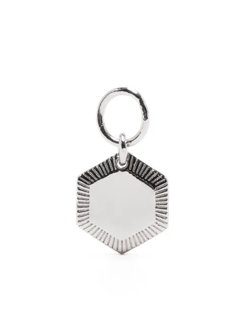 Maria Black Kim hexagon charm Silver 100816AG