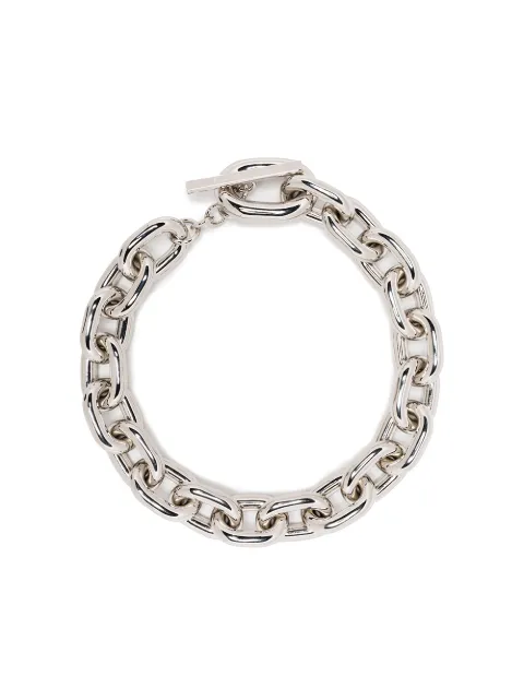 Rabanne chunky chain-link necklace Silver 20HBB0015MET077