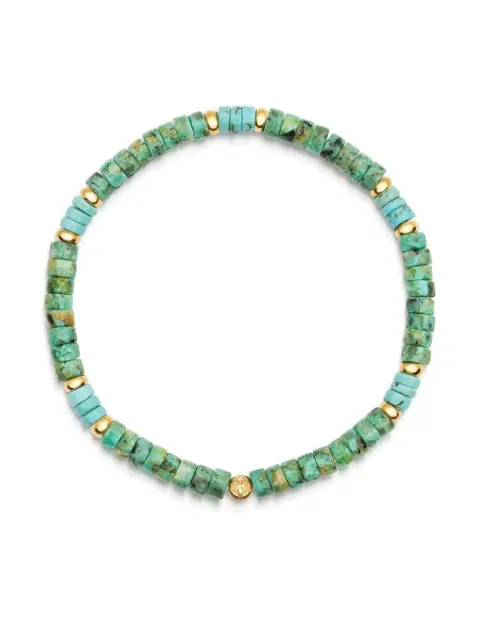 Nialaya Jewelry mixed bead bracelet Green MB4024