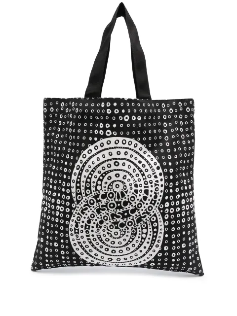 10 CORSO COMO graphic print tote bag Black CCSHINFINITO002