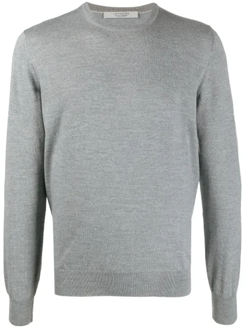 D4.0 virgin wool crew-neck jumper Grey 5516714290