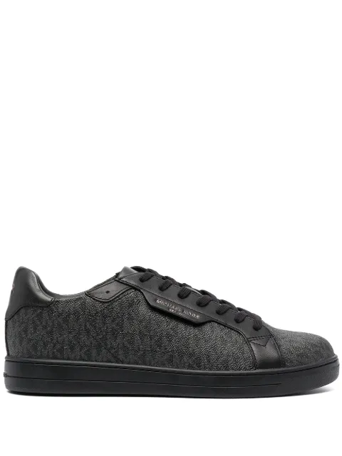 Michael Kors monogram print sneakers Black 42F9KEFS2Q