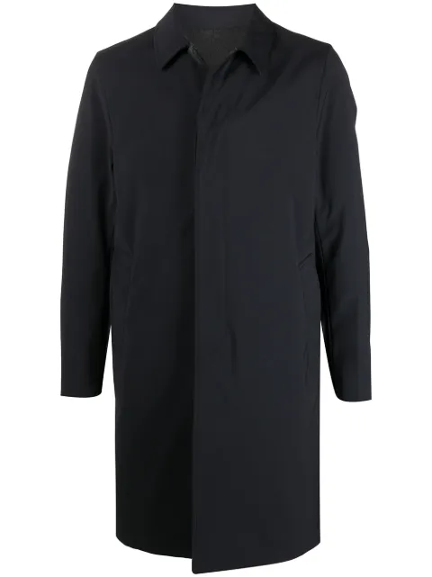 Dell'oglio single breasted coat Blue APOLLOAC3630995