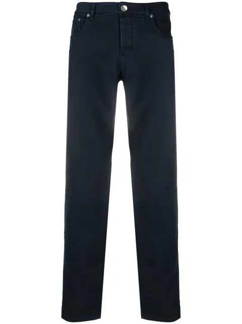 Brunello Cucinelli mid-rise straight-leg jeans Blue M277PD2210C7193