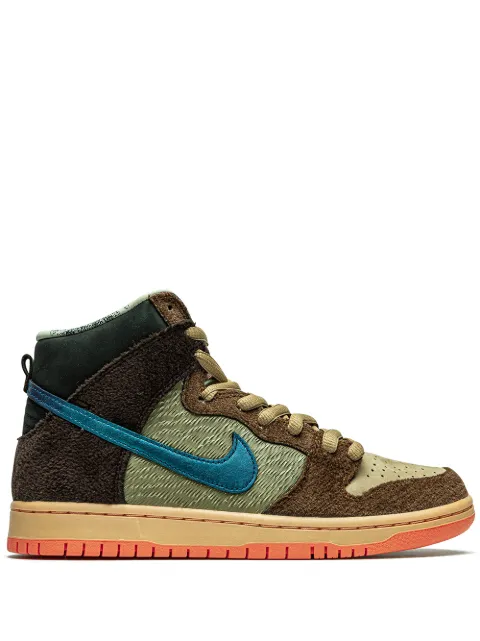 Nike x Concepts SB Dunk High "Turdunken - Special Packaging" sneakers Brown DC6887