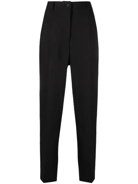 Dolce & Gabbana high-waisted tailored trousers Black FTAM2TFUBEI