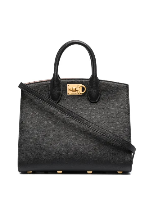 Ferragamo small Studio Box bag Black 740941