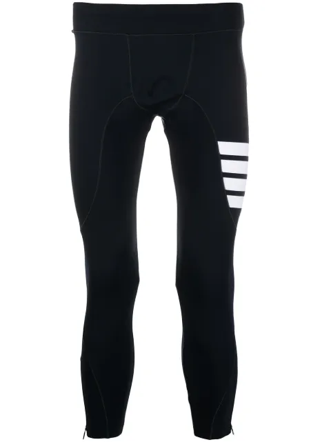 Thom Browne signature 4 stripe leggings Blue MJA002A06753