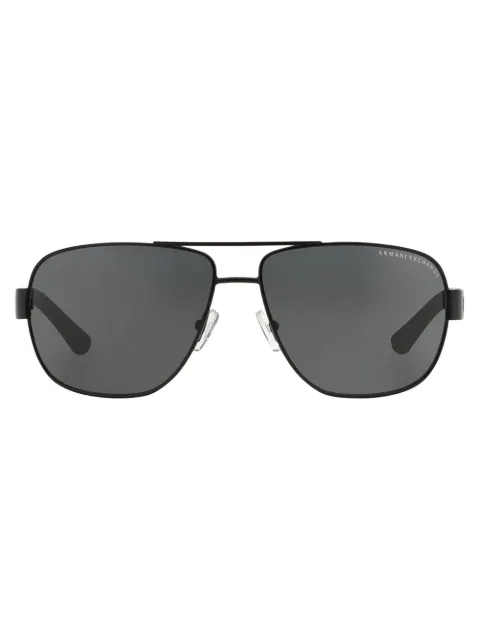 Armani Exchange pilot-frame sunglasses Black AX2012S