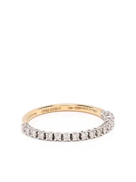 Delfina Delettrez 18kt yellow gold diamond 1987 band ring Gold ACE1001A