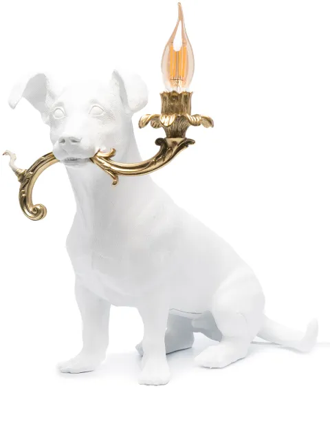 Seletti dog candelabra lamp White 14794