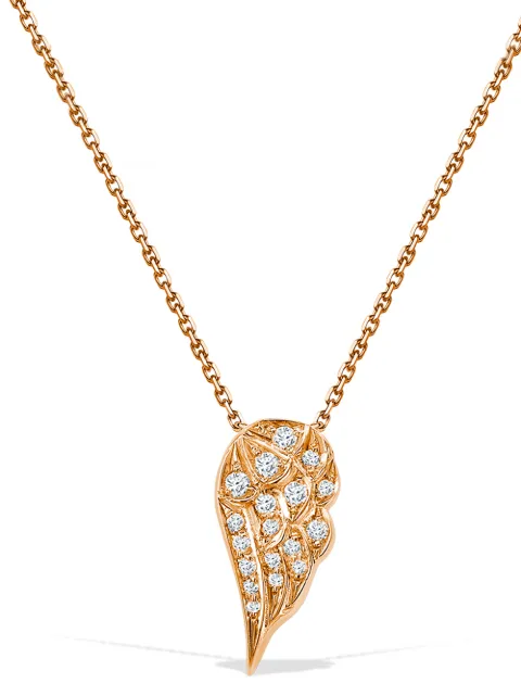 Pragnell 18kt rose gold brilliant cut diamond Tiara pendant Pink AC0015