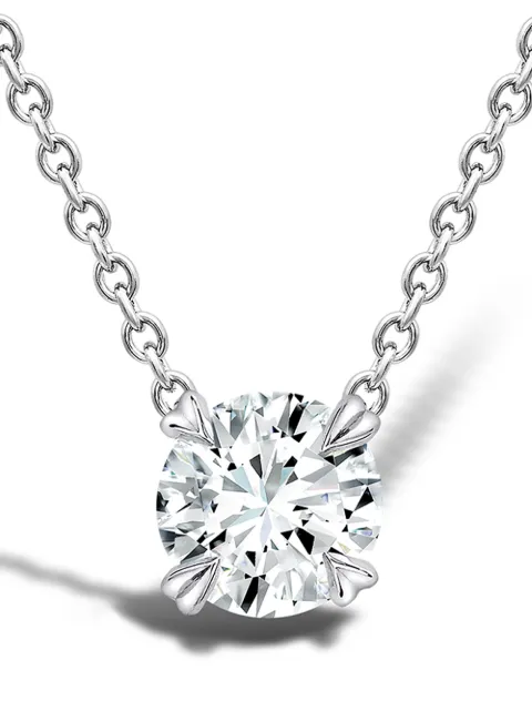 Pragnell 18kt white gold Windsor diamond pendant Silver CR1604