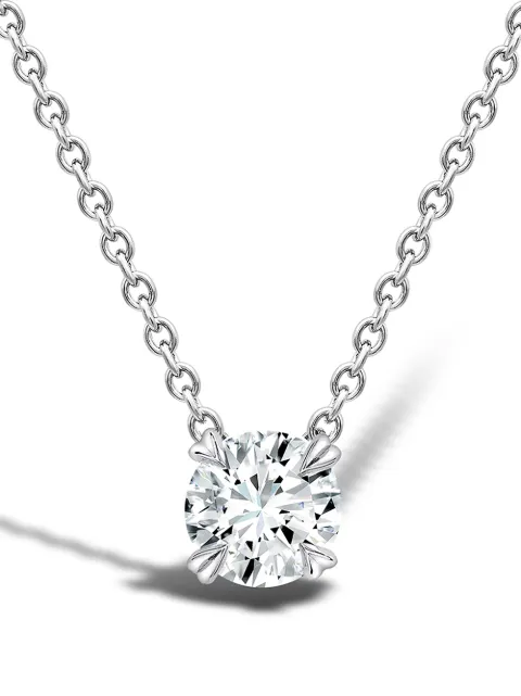 Pragnell 18kt white gold Windsor diamond pendant Silver CR1603