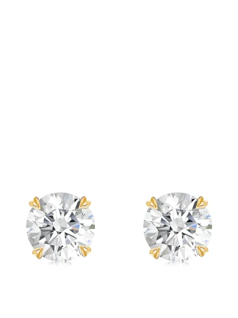 Pragnell 18kt yellow gold diamond Windsor stud earrings Gold CR3110