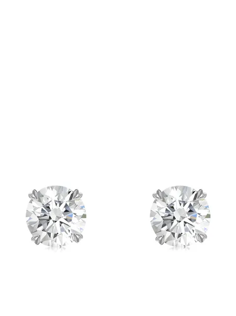 Pragnell 18kt white gold diamond Windsor stud earrings Silver CR1104