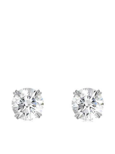 Pragnell 18kt white gold Windsor diamond studs Silver CR1107