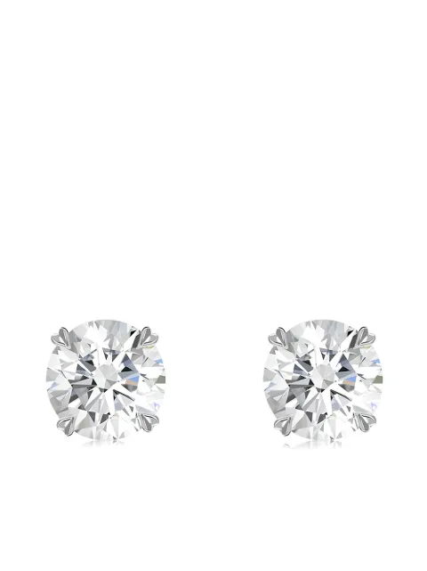 Pragnell 18kt white gold Windsor diamond studs Silver CR1108