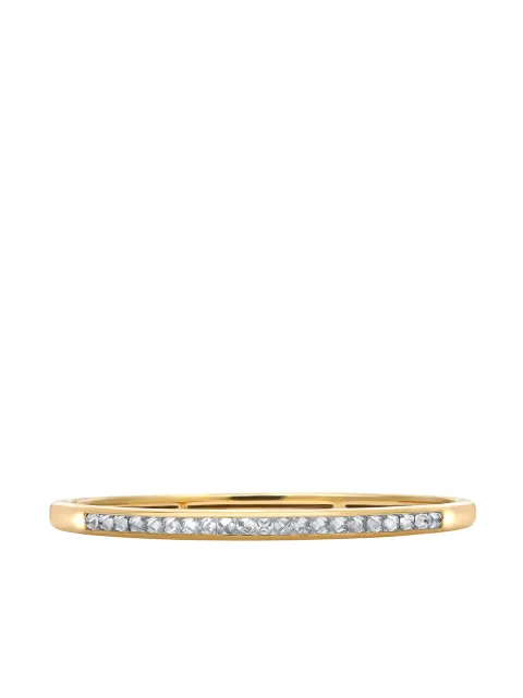 Pragnell 18kt yellow gold RockChic diamond-embellished bangle Gold F0566