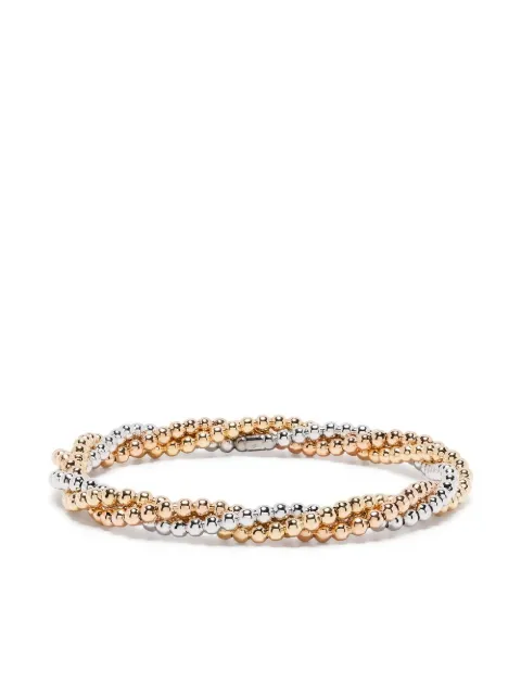 Pragnell 18kt gold Bohemia three-row bracelet Gold CR2281
