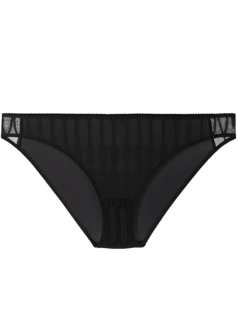 ERES Ebene lace briefs Black 612025
