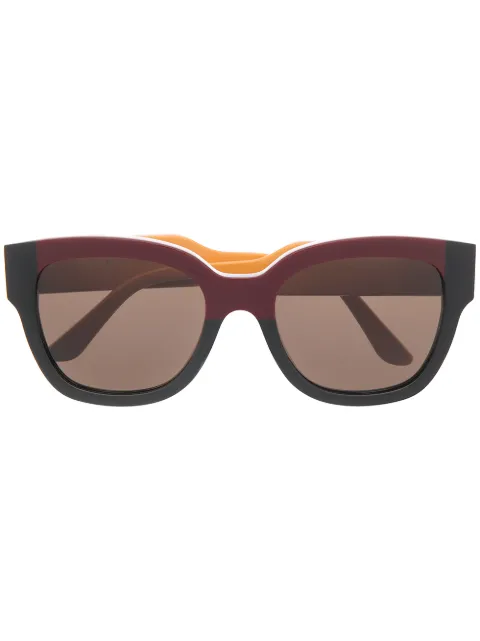 Marni Eyewear wayfarer-frame sunglasses Yellow ME604S606