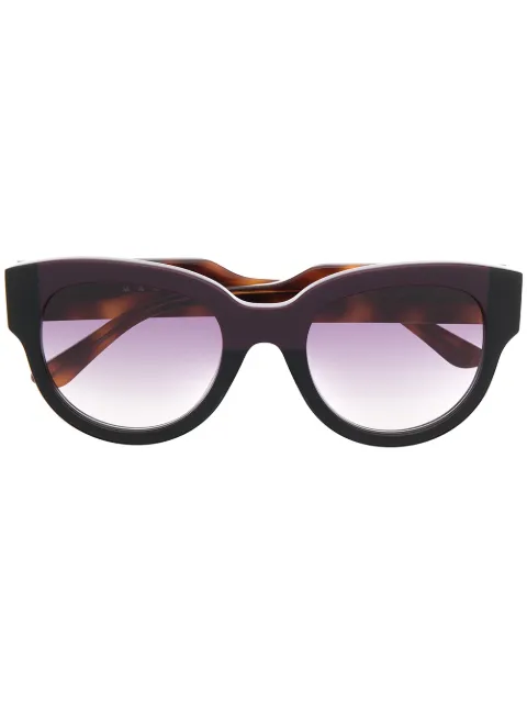 Marni Eyewear wayfarer-frame tortoiseshell sunglasses Brown ME600S