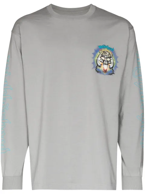 Neighborhood x Motorhead War Pig crew-neck sweatshirt Grey 202PCMHNLT01S
