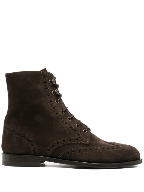 Scarosso Stefania boots Brown STEFANIABOOTBROSUED