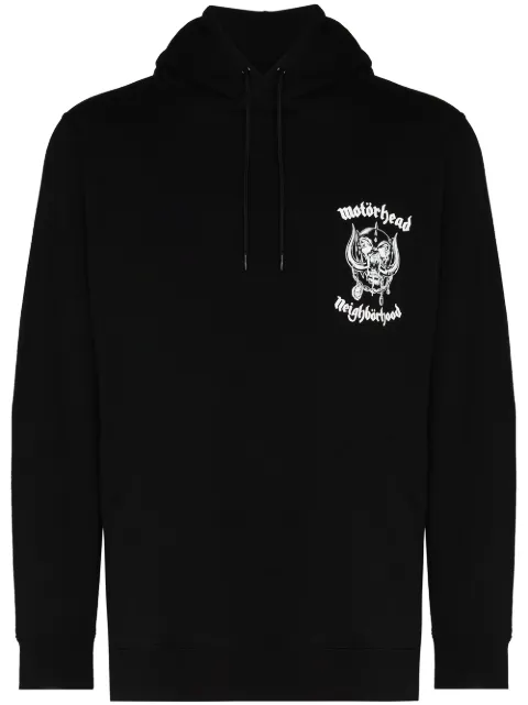 Neighborhood x Motorhead print hoodie Black 202UWMHNCSM01S
