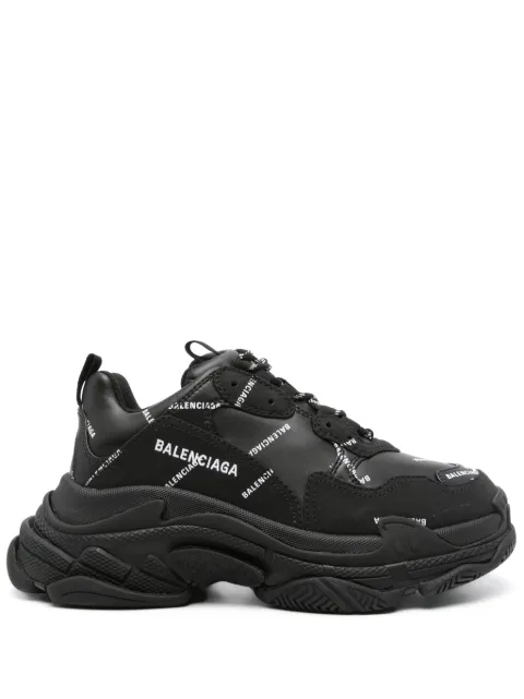 Balenciaga Triple S low-top sneakers Black 524039W2FA1
