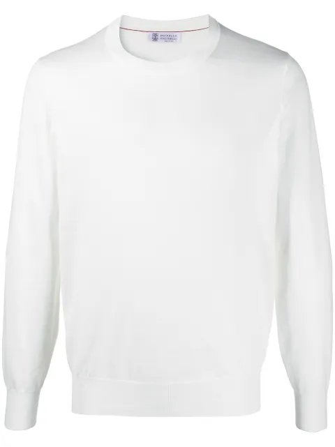 Brunello Cucinelli rib-trimmed cotton hoodie White M2900100CO312