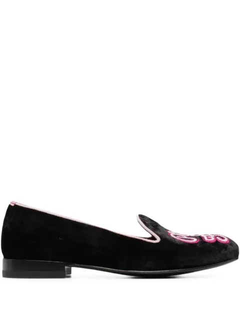 Scarosso Brian Atwood Lady Nolita slippers Black LADYNOLITASLIPBLAVELV