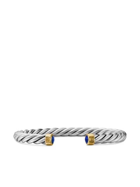 David Yurman cable cuff bracelet Silver B15829MS8BLA