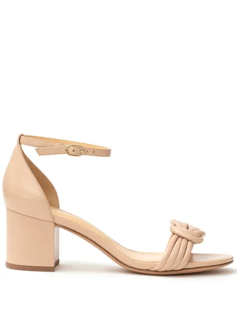 Alexandre Birman Vicky 60mm leather sandals Neutrals B3500101210007