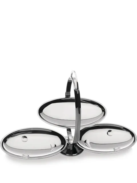 Alessi Anna G folding cake stand Silver AM37