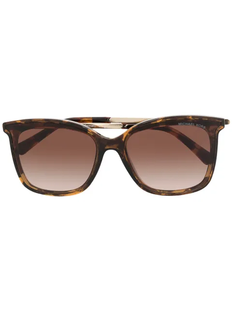 Michael Kors Zermatt square-frame sunglasses Brown MK2079U333313